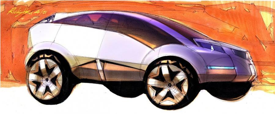 Эскиз Acura RD-X Concept 2005 года  (фото 28 из 33)